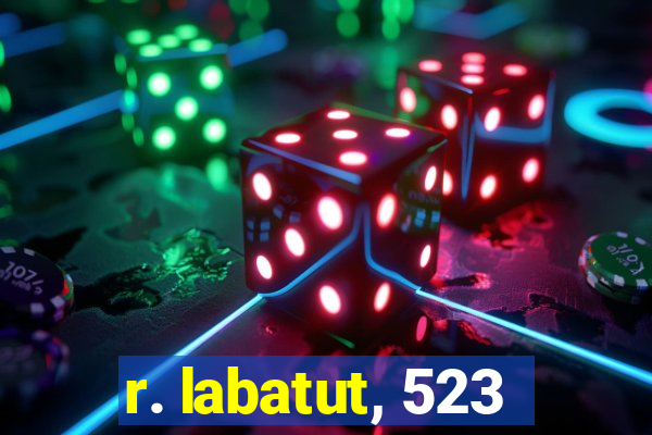 r. labatut, 523