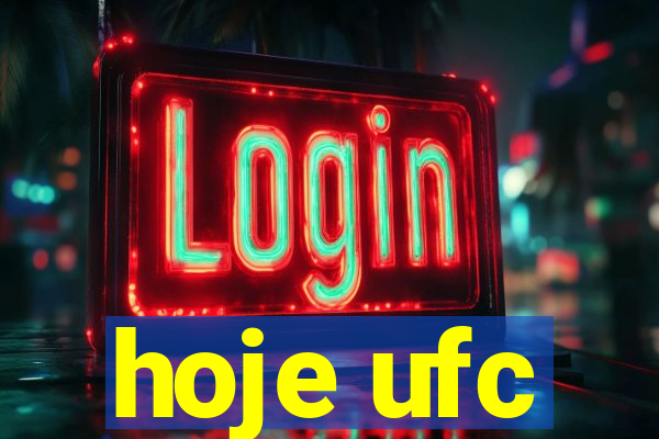 hoje ufc