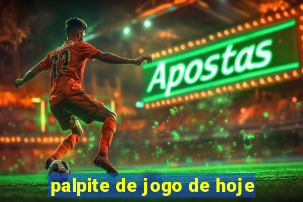 palpite de jogo de hoje