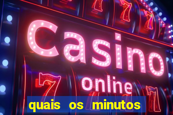 quais os minutos pagantes do fortune tiger