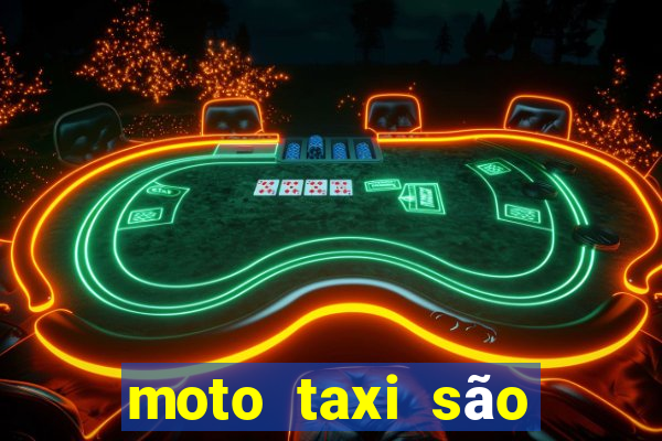 moto taxi são joaquim da barra