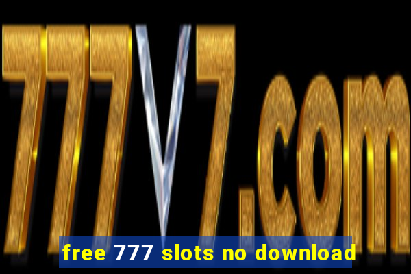 free 777 slots no download