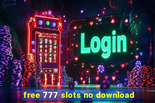 free 777 slots no download