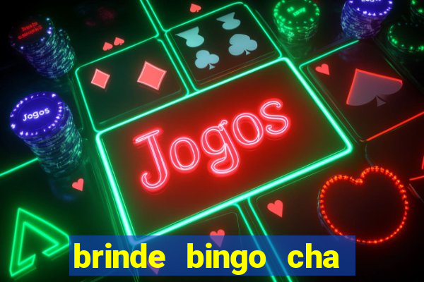 brinde bingo cha de bebe