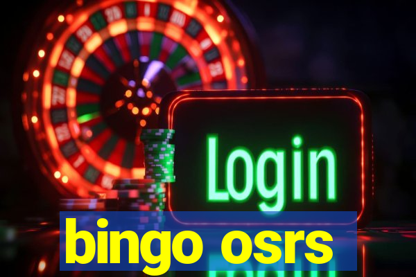 bingo osrs