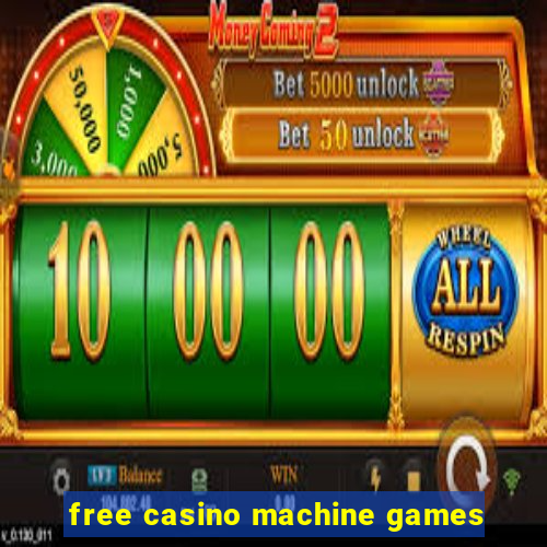 free casino machine games