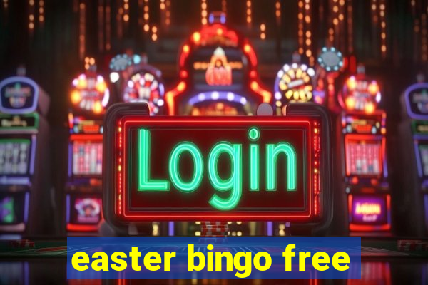 easter bingo free