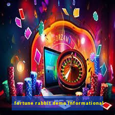 fortune rabbit demo Informational