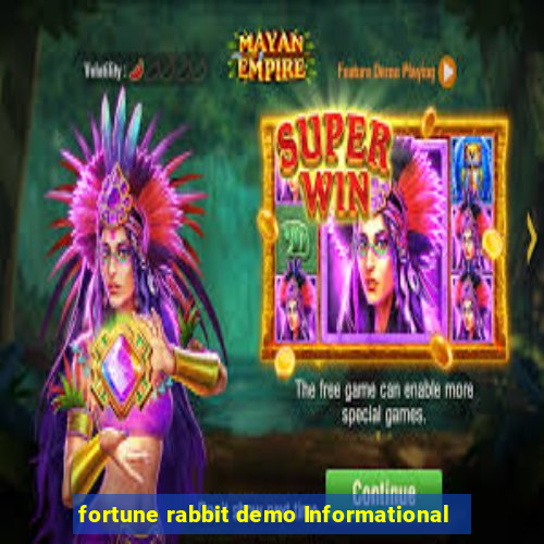 fortune rabbit demo Informational