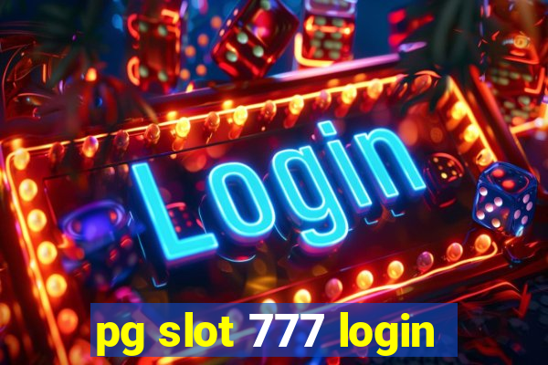 pg slot 777 login