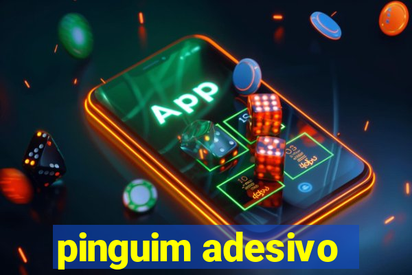 pinguim adesivo