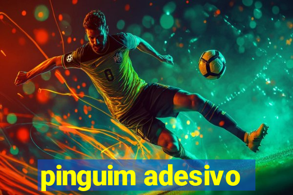 pinguim adesivo