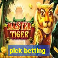 pick betting