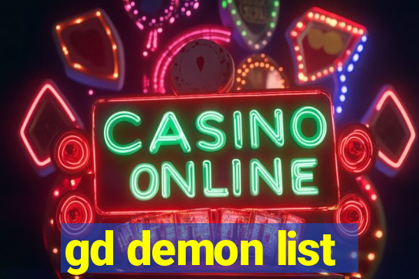 gd demon list