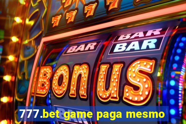 777.bet game paga mesmo