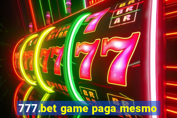 777.bet game paga mesmo