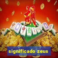 significado zeus