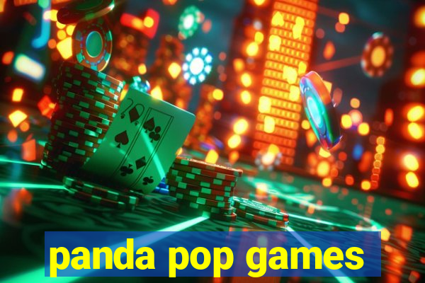 panda pop games