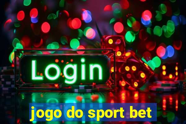 jogo do sport bet