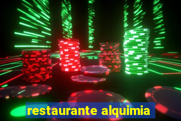 restaurante alquimia