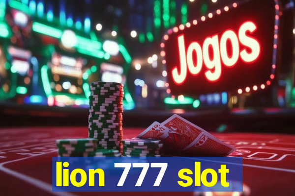 lion 777 slot