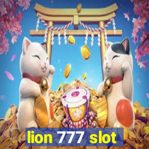 lion 777 slot