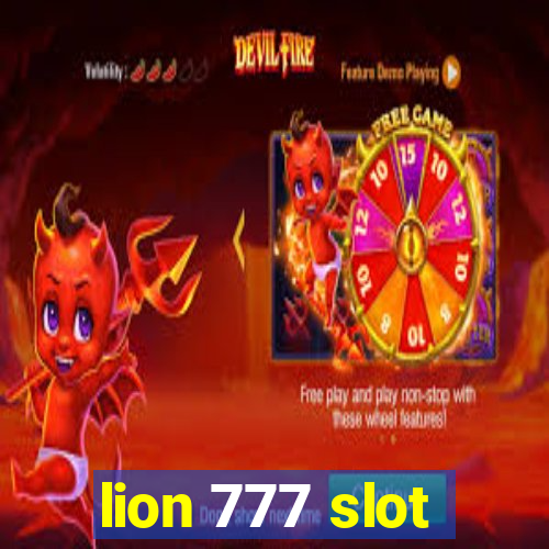 lion 777 slot