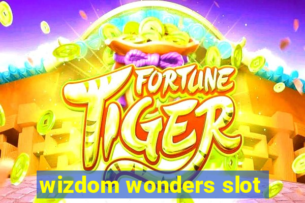 wizdom wonders slot