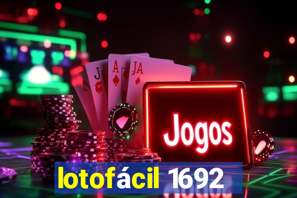 lotofácil 1692