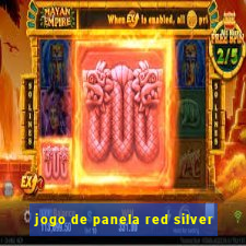 jogo de panela red silver