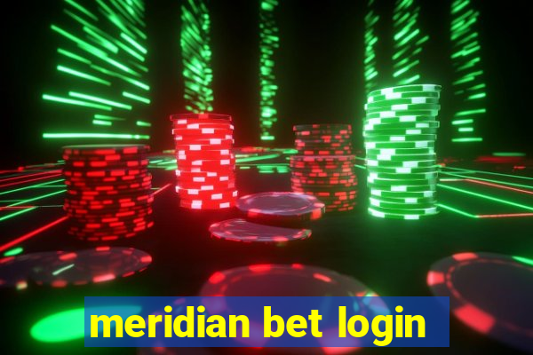 meridian bet login