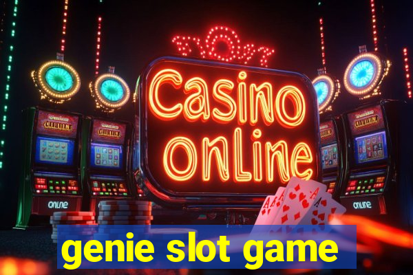 genie slot game