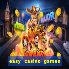 easy casino games to win money