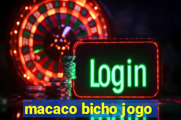 macaco bicho jogo