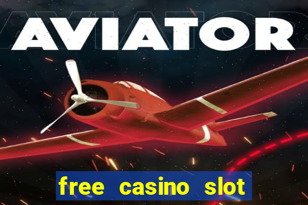 free casino slot games with bonus