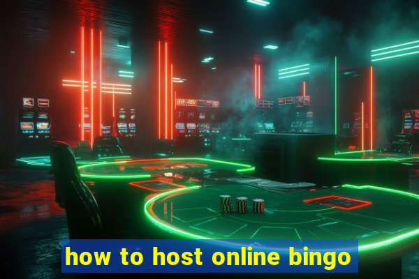 how to host online bingo