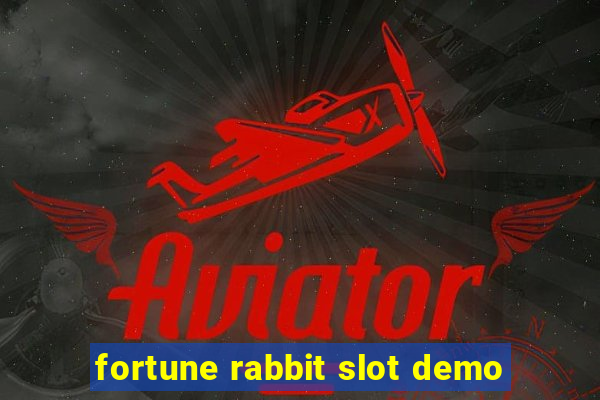 fortune rabbit slot demo