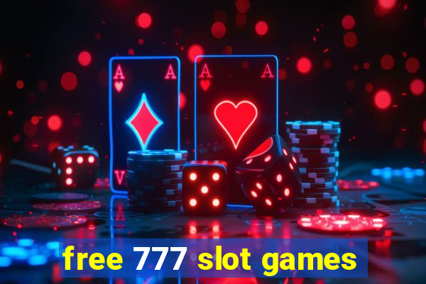 free 777 slot games