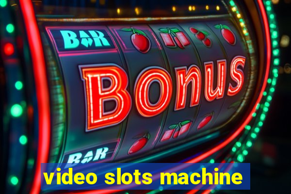 video slots machine