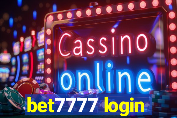 bet7777 login