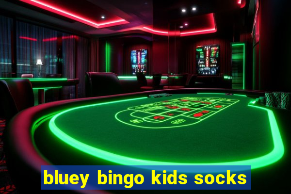 bluey bingo kids socks