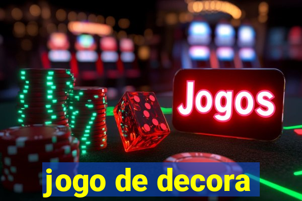 jogo de decora