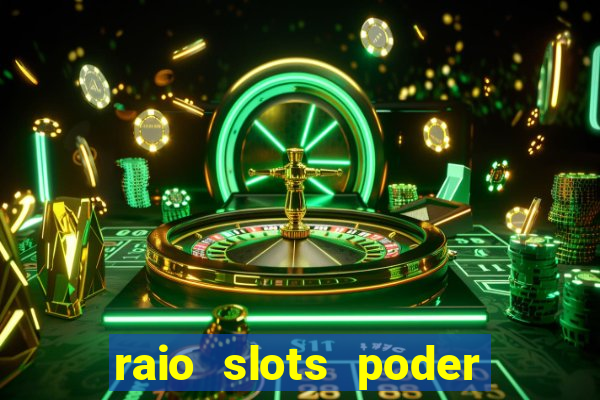 raio slots poder de zeus