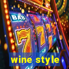 wine style