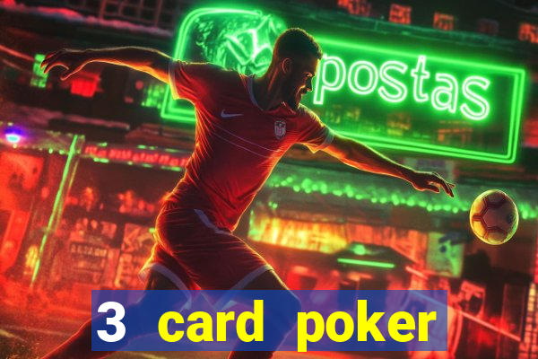 3 card poker casino rules