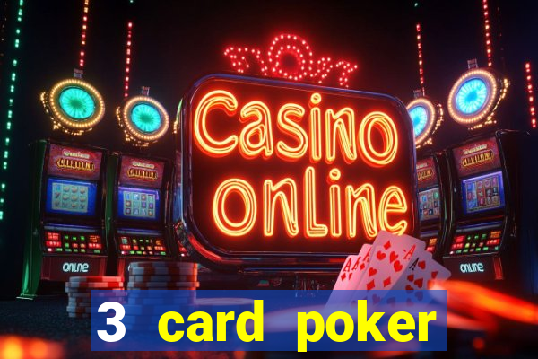 3 card poker casino rules