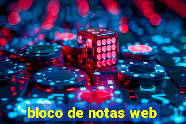 bloco de notas web