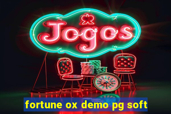 fortune ox demo pg soft