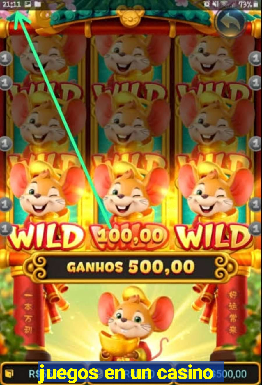 juegos en un casino