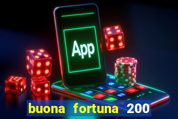 buona fortuna 200 fios casal